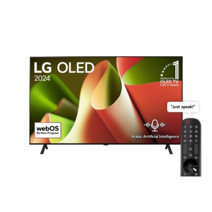إل جي شاشة سمارت، 55 بوصة، OLED55B46LA ،4K UHD - اسود