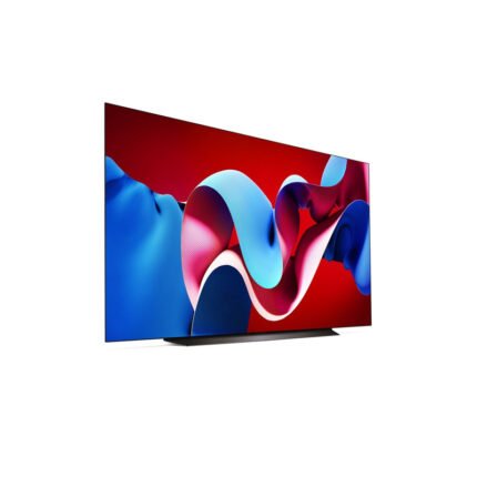 LG Screen, 83 Inch, Smart, OLED EVO C4, OLED83C46LA - Black