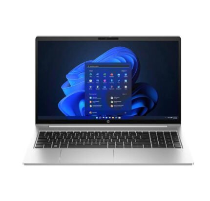 اتش بي لاب توب ProBook 450 G10 ( 85D08EA ) i5-1335U 10 Cores، رام 8 جيجابايت، هارد ديسك 512 جيجابايت، كارت شاشة Intel UHD GRAPHICS، شاشة 15.6 FHD IPS Touch، نظام DOS - فضي