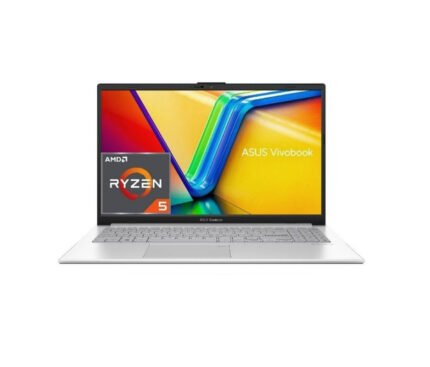 أسوس لاب توب فيفوبوك جو 15 E1504FA-NJ005Wمعالج AMD Ryzen™ 5- 7520U، رام سعة 8 جيجابايت، هارد ديسك 512 جيجابايت، بطاقة رسومات مدمجة AMD Radeon™، شاشة FHD مقاس 15.6 بوصة، نظام التشغيل Windows 11 - فضي