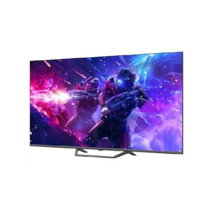هاير شاشة سمارت، 50 بوصة، QLED، دقة 4K UHD، مزودة بريسفر داخلي، H50S80F - اسود