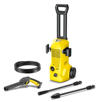 Karcher High Pressure Washer, 110 Bar, 140 Watts, Flow Rate 360 L/H, K 2 Premium Home - Yellow Black