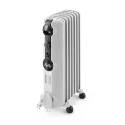 DeLonghi Oil Heater, 7 Fins, 1500W, TRRS0715 - White