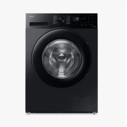 Samsung Fully Automatic Washing Machine, 8 kg, 1400 RPM, Inverter, Front Load, WW80CGC0EDAB - Black