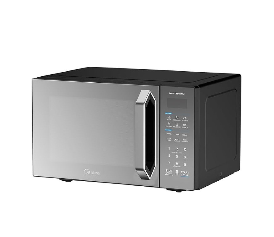 ميديا ميكرويف سولو، 25 لتر، انفرتر، EM9P022MX-B - اسود