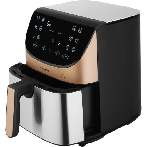 اريتى قلاية هوائية بدون زيت، 1800 وات، 7 لتر، ديجيتال، 4628 - روز جولد